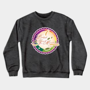 Protect Your Microbiome, with frills. Crewneck Sweatshirt